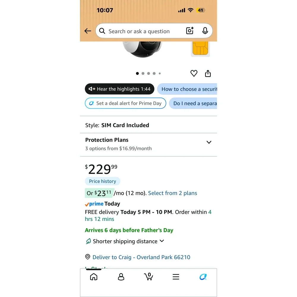 REOLINK 4K LTE Cellular Security Camera Wireless Outdoor